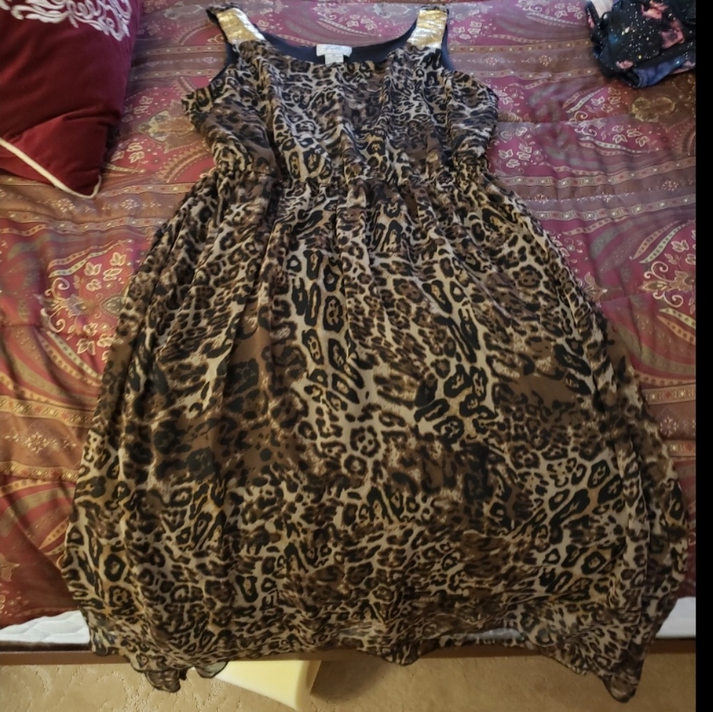 Cheetah dress